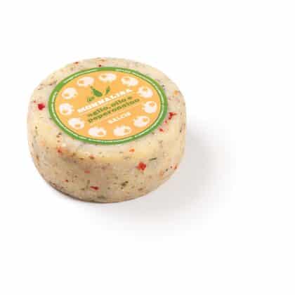 Pecorino με σκόρδο, λάδι & μπούκοβο