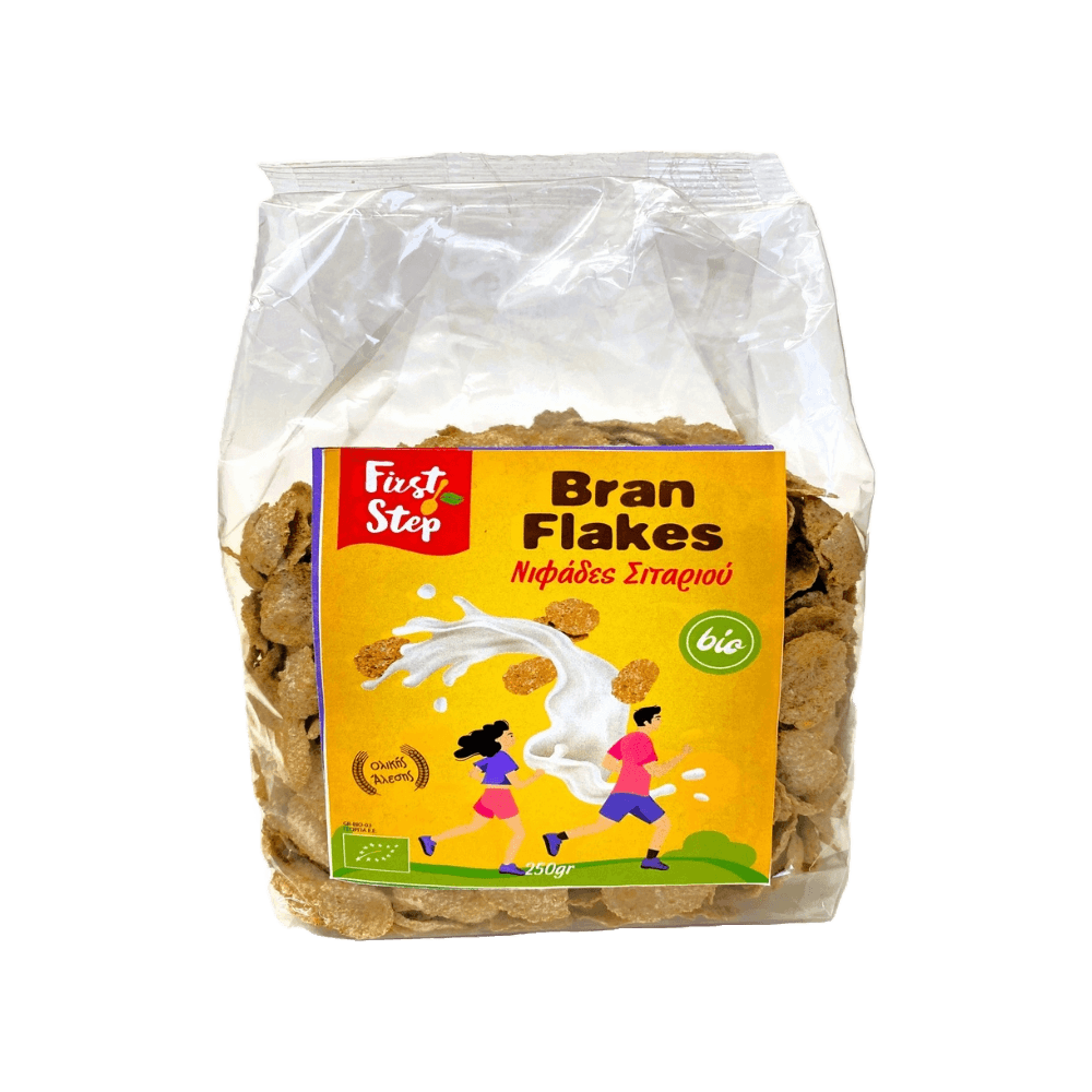 Bran Flakes Νιφάδες Σιταριού 250γρ - First Step