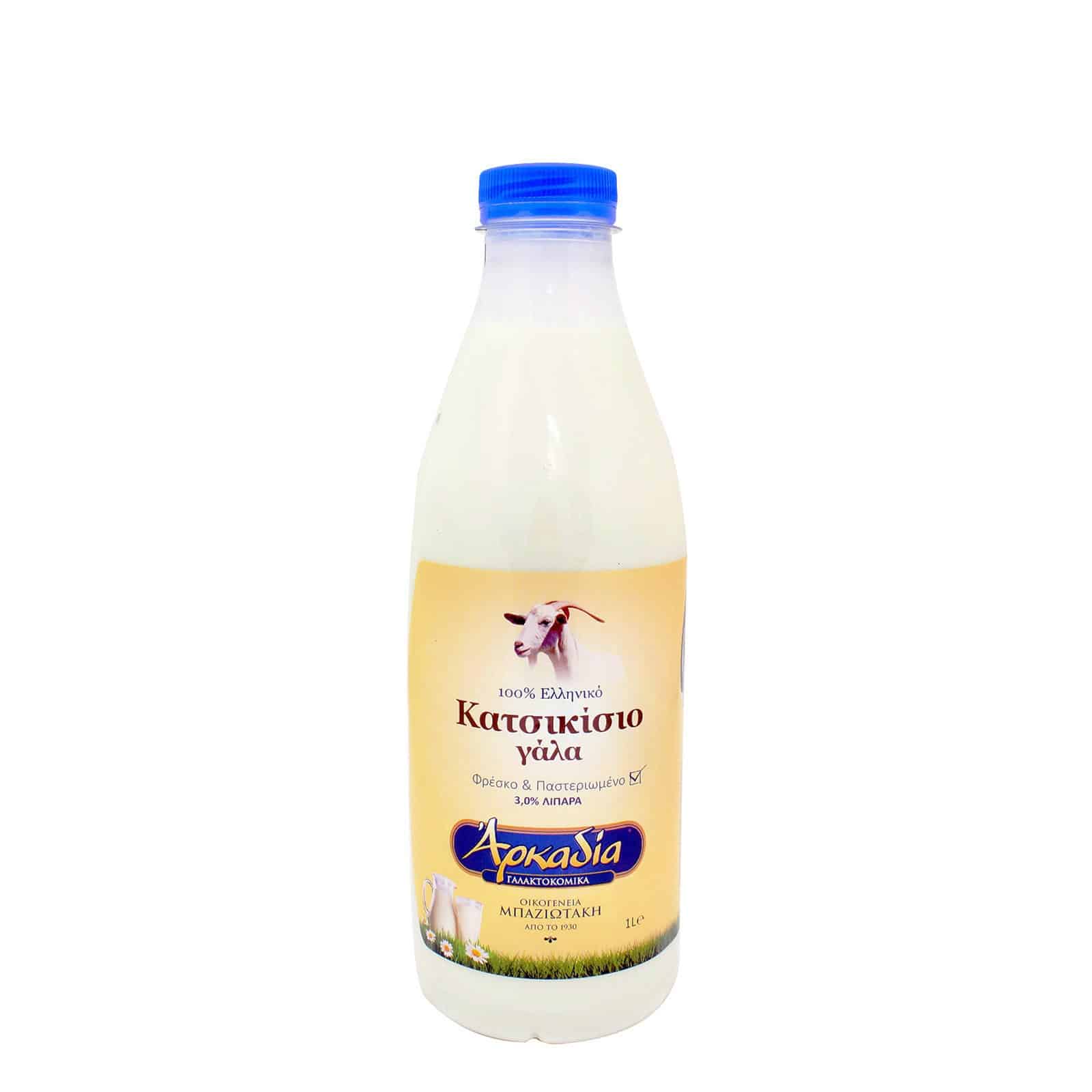 Γάλα Κατσικίσιο Αρκαδίας - Οικ. Μπαζιωτάκη