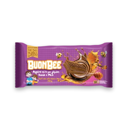 Buonbee Κέικ με Κακάο & Μέλι 350γρ - The Bee Bros