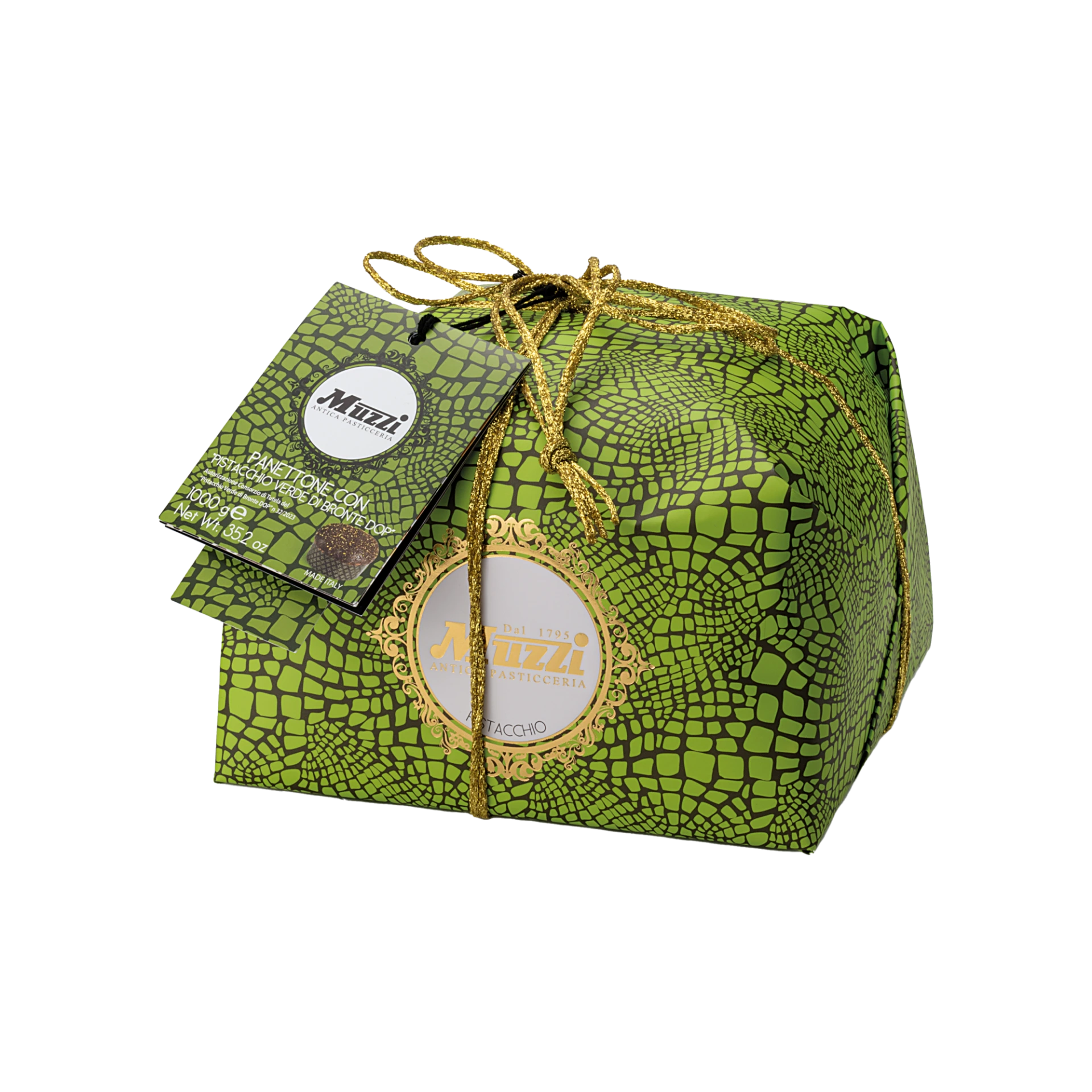 Panettone με Κρέμα Φυστικιού 1kg