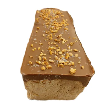 Χαλβάς Ελευθερίου με Καραμέλα-Σοκολάτα-Αλατισμένο Φυστίκι